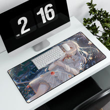 Load image into Gallery viewer, Anime Girl Mouse Pad (Desk Mat) With Laptop
