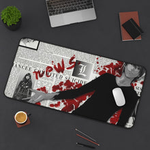 Load image into Gallery viewer, Anime Death Note Mouse Pad (Desk Mat) On Desk
