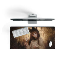 Load image into Gallery viewer, Anime Girl Mouse Pad (Desk Mat) On Desk
