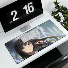 Load image into Gallery viewer, Lycoris Recoil Takina Inoue Mouse Pad (Desk Mat) With Laptop

