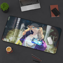 Load image into Gallery viewer, Ya Boy Kongming! Eiko Tsukimi Mouse Pad (Desk Mat) With Laptop
