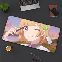 Load image into Gallery viewer, Osamake: Romcom Where The Childhood Friend Won't Lose Mouse Pad (Desk Mat) On Desk
