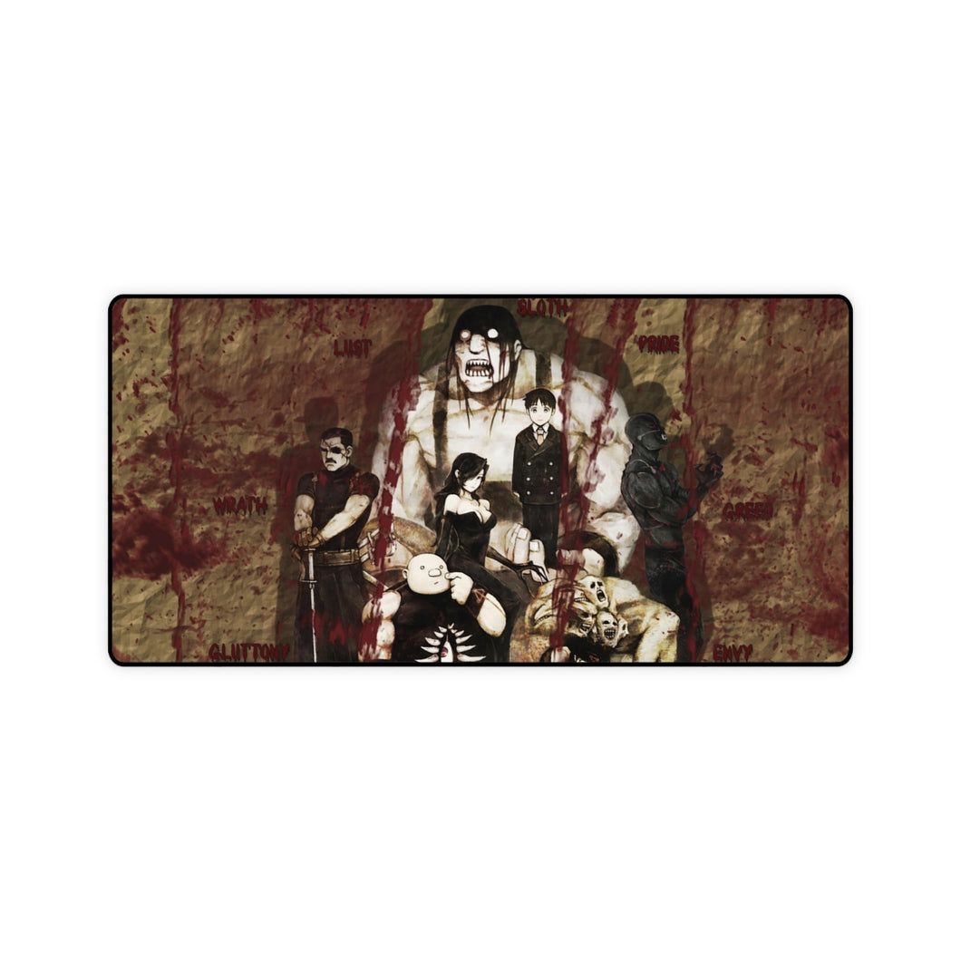 Anime FullMetal Alchemist Mouse Pad (Desk Mat)