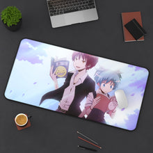 Load image into Gallery viewer, Assassination Classroom Karma Akabane, Nagisa Shiota Mouse Pad (Desk Mat) On Desk
