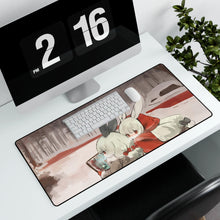 Load image into Gallery viewer, Anime Girl Mouse Pad (Desk Mat) With Laptop
