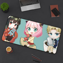 Load image into Gallery viewer, Spy X Family Mouse Pad (Desk Mat) On Desk
