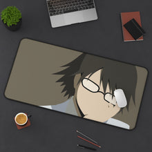 Load image into Gallery viewer, Durarara!! Shinra Kishitani Mouse Pad (Desk Mat) On Desk

