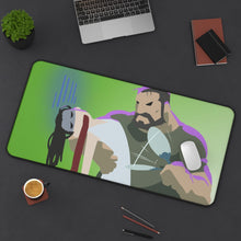 Load image into Gallery viewer, Anime FullMetal Alchemist Mouse Pad (Desk Mat) On Desk
