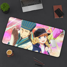 Load image into Gallery viewer, Ya Boy Kongming! Eiko Tsukimi, Kongming Zhuge Mouse Pad (Desk Mat) On Desk
