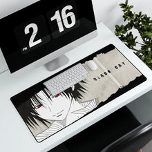 Load image into Gallery viewer, Anime Black Cat Mouse Pad (Desk Mat)
