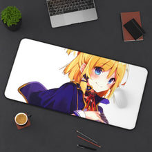 Load image into Gallery viewer, Rokudenashi Majutsu Koushi To Akashic Records Rumia Tingel Mouse Pad (Desk Mat) On Desk
