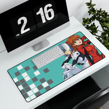 Load image into Gallery viewer, Anime Neon Genesis Evangelion Mouse Pad (Desk Mat) With Laptop
