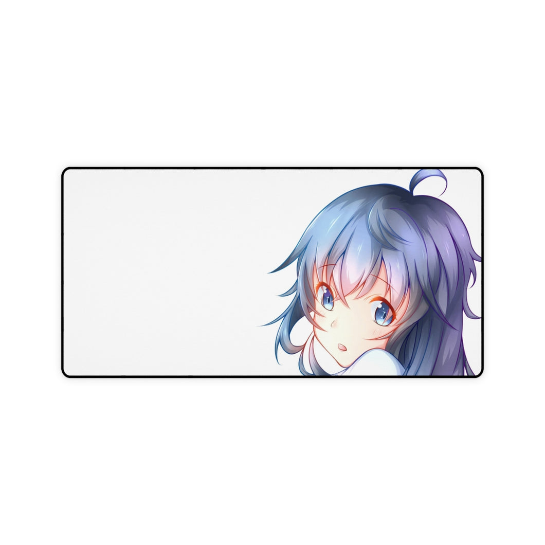 And you thought there is never a girl online? Mouse Pad (Desk Mat)