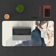 Load image into Gallery viewer, Gyakuten Yoshiwara Mouse Pad (Desk Mat) With Laptop
