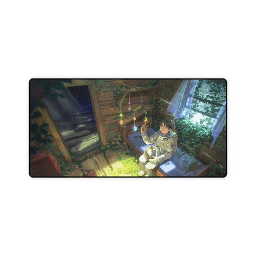 Anime Astronaut Mouse Pad (Desk Mat)