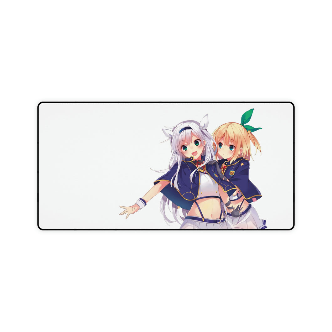 Rokudenashi Majutsu Koushi to Akashic Records Mouse Pad (Desk Mat)