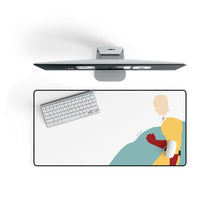 Load image into Gallery viewer, Anime One-Punch Man Mouse Pad (Desk Mat) On Desk
