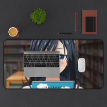 Load image into Gallery viewer, Sumireko Sanshokuin Mouse Pad (Desk Mat) With Laptop
