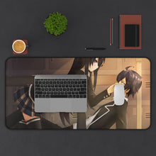 Load image into Gallery viewer, My Teen Romantic Comedy SNAFU Hachiman Hikigaya, Yukino Yukinoshita Mouse Pad (Desk Mat) With Laptop
