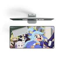Load image into Gallery viewer, Isekai Quartet Mouse Pad (Desk Mat) On Desk
