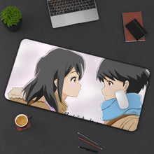 Load image into Gallery viewer, Tsuki Ga Kirei Mouse Pad (Desk Mat) On Desk

