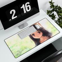 Load image into Gallery viewer, Anime Girl Mouse Pad (Desk Mat) With Laptop
