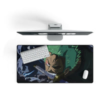 Load image into Gallery viewer, Zoro Mouse Pad (Desk Mat) On Desk
