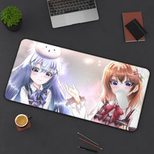 Load image into Gallery viewer, Is The Order A Rabbit? Mouse Pad (Desk Mat) On Desk

