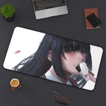 Load image into Gallery viewer, Kakegurui Yumeko Jabami Mouse Pad (Desk Mat) On Desk
