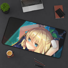 Load image into Gallery viewer, Rokudenashi Majutsu Koushi To Akashic Records Rumia Tingel Mouse Pad (Desk Mat) On Desk
