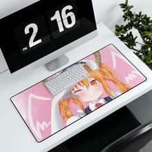 Load image into Gallery viewer, Tohru is soo cute! Mouse Pad (Desk Mat) With Laptop
