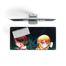 Load image into Gallery viewer, Monogatari (Series) Mouse Pad (Desk Mat) On Desk
