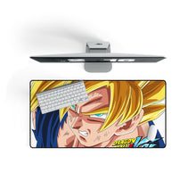 Load image into Gallery viewer, Goku Mouse Pad (Desk Mat) On Desk
