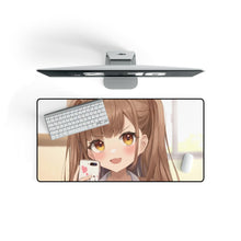 Load image into Gallery viewer, Anime Girl Mouse Pad (Desk Mat) On Desk
