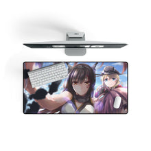 Load image into Gallery viewer, Anime Kantai Collection Mouse Pad (Desk Mat) On Desk
