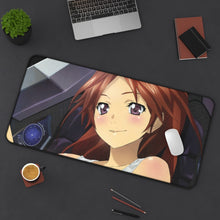 Load image into Gallery viewer, Guilty Crown Ayase Shinomiya Mouse Pad (Desk Mat) On Desk
