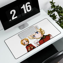 Load image into Gallery viewer, Girls und Panzer Mouse Pad (Desk Mat) With Laptop
