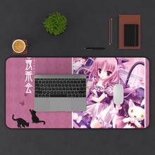 Load image into Gallery viewer, Byakuya-Chakai Mouse Pad (Desk Mat) With Laptop
