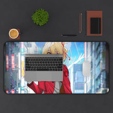 Load image into Gallery viewer, Lycoris Recoil Chisato Nishikigi Mouse Pad (Desk Mat) With Laptop
