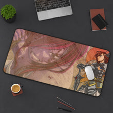 Load image into Gallery viewer, Erza Scarlet Mouse Pad (Desk Mat) On Desk
