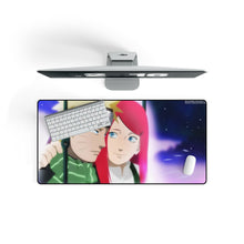 Load image into Gallery viewer, Naruto and Kushina Mouse Pad (Desk Mat) On Desk
