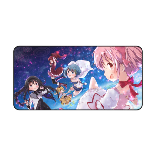Puella Magi Madoka Magica Homura Akemi, Madoka Kaname, Sayaka Miki, Mami Tomoe Mouse Pad (Desk Mat)