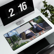 Load image into Gallery viewer, Anime Girl Mouse Pad (Desk Mat) With Laptop
