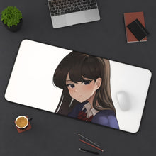 Load image into Gallery viewer, Komi Can&#39;t Communicate Komi Shouko Mouse Pad (Desk Mat) On Desk
