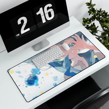 Load image into Gallery viewer, Anime Girl Mouse Pad (Desk Mat) With Laptop
