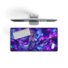 Load image into Gallery viewer, Emilia-Tan Mouse Pad (Desk Mat) On Desk
