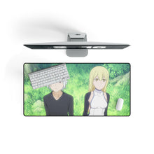 Load image into Gallery viewer, Bell and Aiz Mouse Pad (Desk Mat) On Desk
