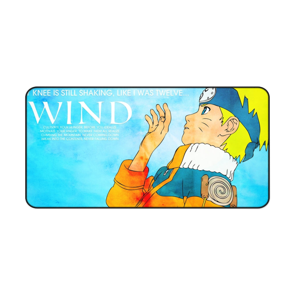 Naruto Wind Mouse Pad (Desk Mat)