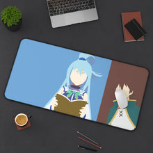 Load image into Gallery viewer, KonoSuba - God’s Blessing On This Wonderful World!! Mouse Pad (Desk Mat) On Desk
