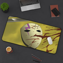 Load image into Gallery viewer, Darker Than Black Mouse Pad (Desk Mat) On Desk
